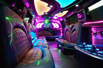 Tacoma limousine inside