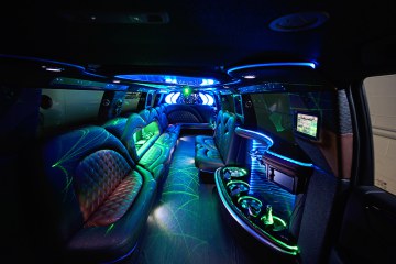 Tacoma limousine inside
